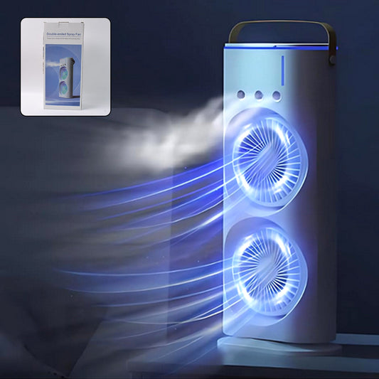 Portable Tower Mist Spray Cooling Fan