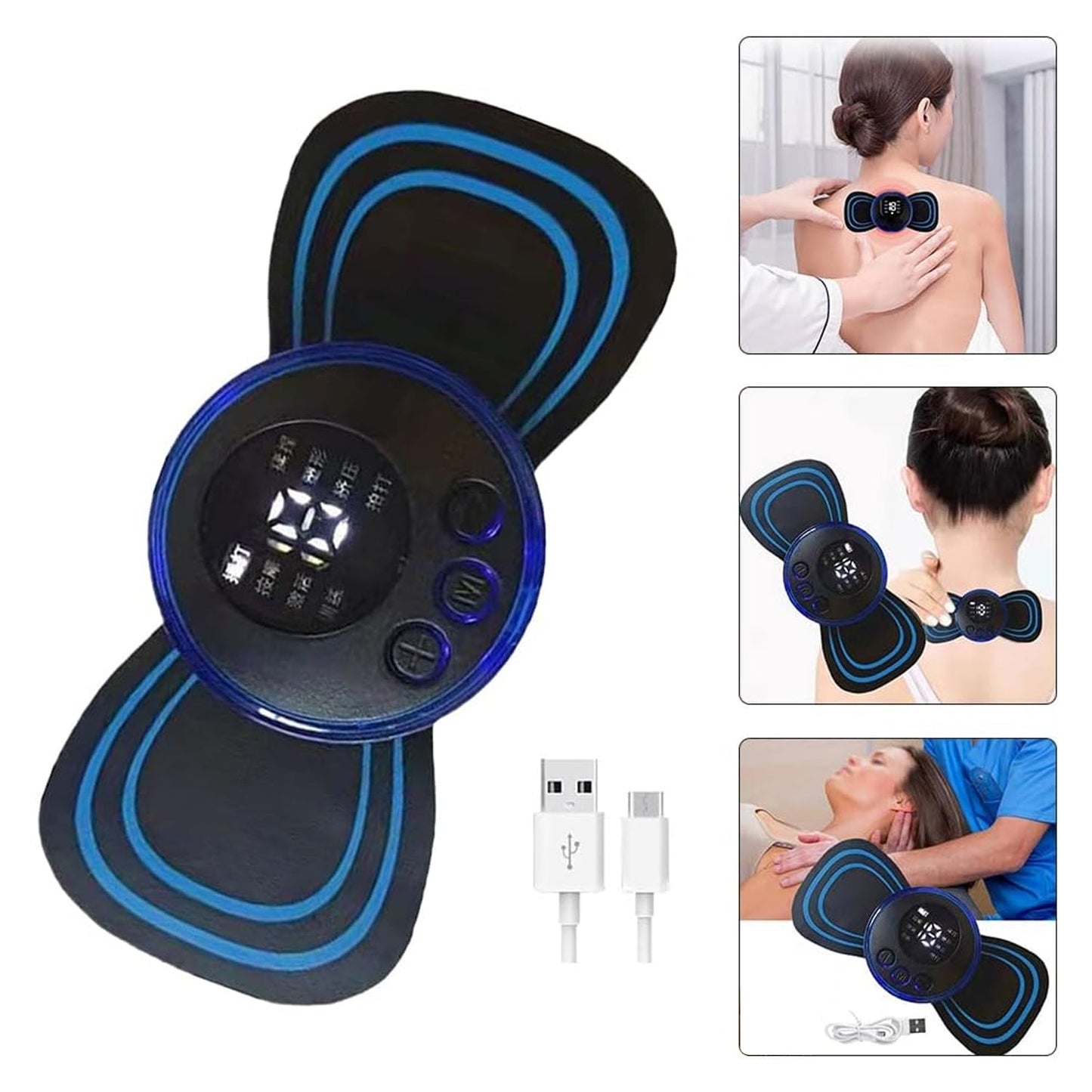 Portable USB Mini Cervical Massager EMS