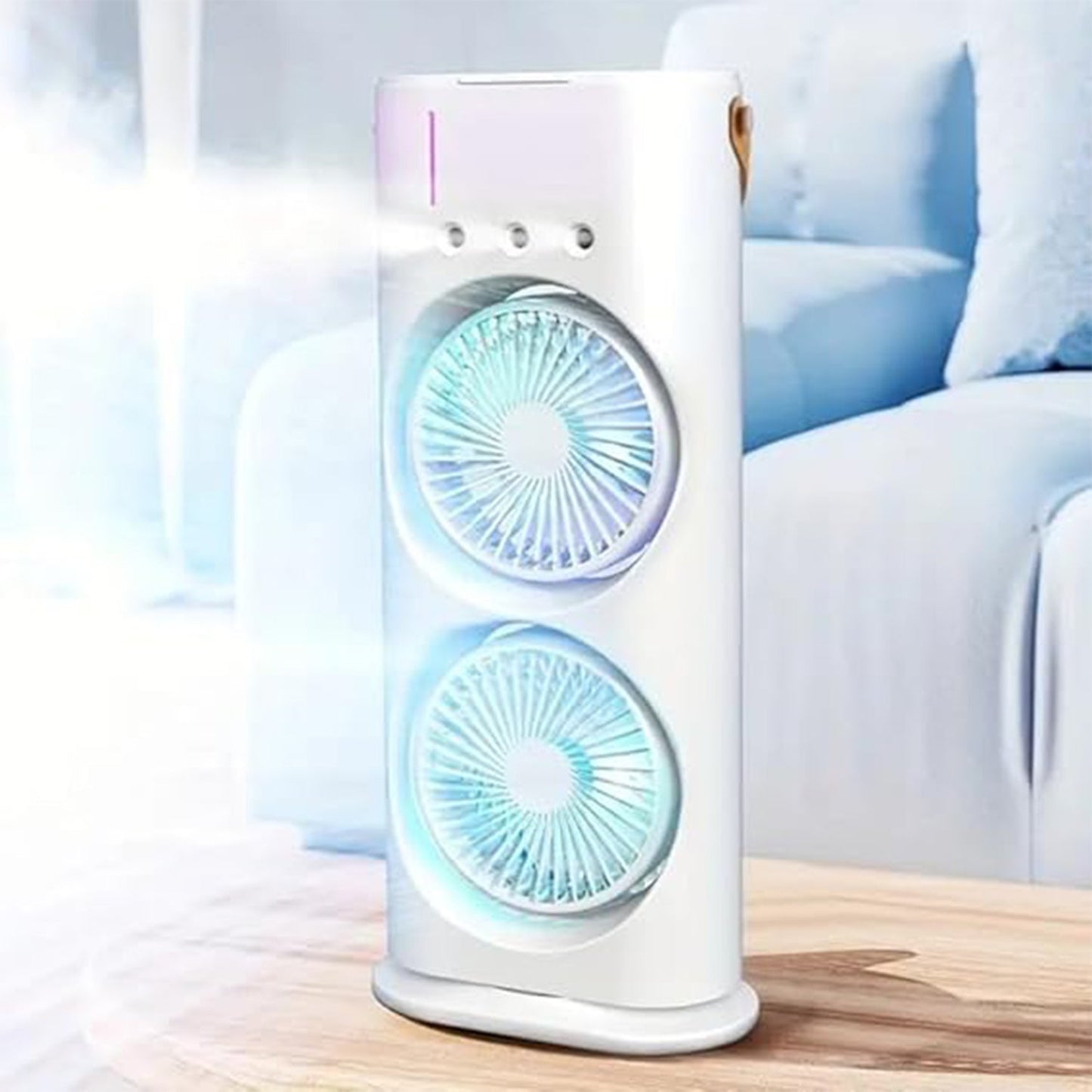 Portable Tower Mist Spray Cooling Fan