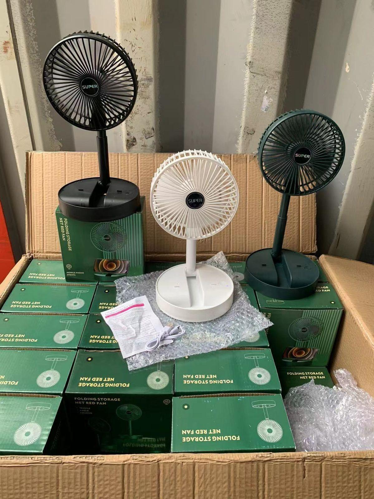 Rechargeable High Speed Table Desk Fan