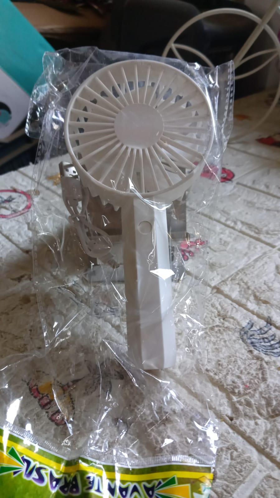 Mini Handheld Fan Portable Rechargeable