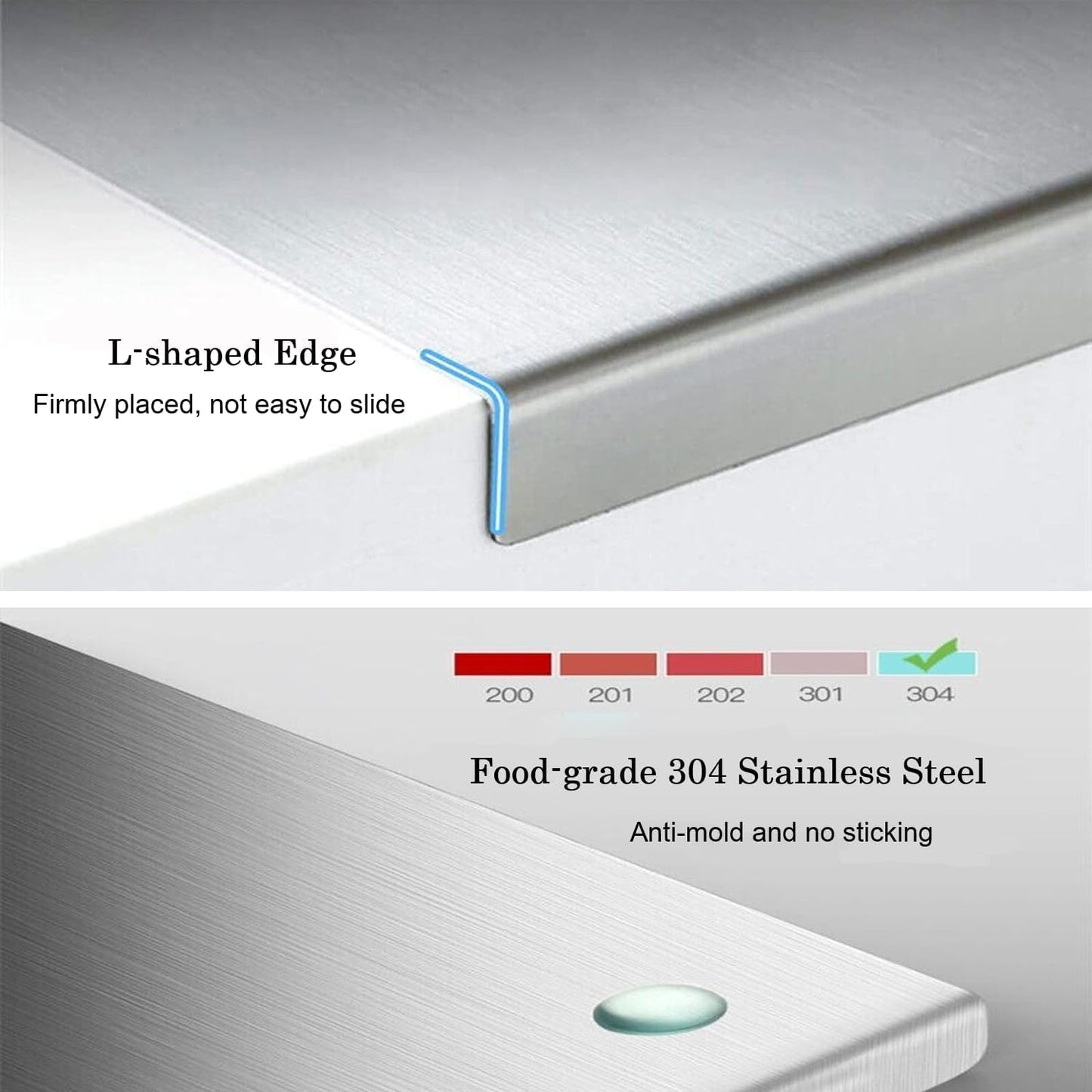 Premium Stainless Steel Chopping Board